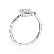 Срібна каблучка з фіанітами (SZDR10295-R/12/1)