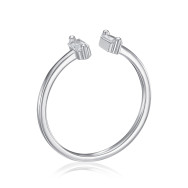 Срібна каблучка з фіанітами (SZDR10362-R/12/1)