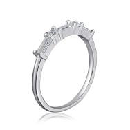 Срібна каблучка з фіанітами SZDR15638-R/12/1
