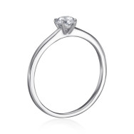 Срібна каблучка з фіанітом SZDR16766-R/12/1