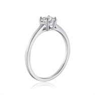 Срібна каблучка з фіанітом SZDR16788-R/12/1