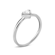 Срібна каблучка з фіанітом (SZDR36518)