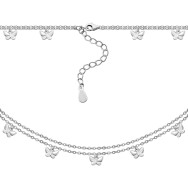 Срібне кольє Метелик (SZDX00707)