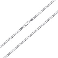 Срібний ланцюжок 073 S. FLAT-1-L/12