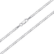 Срібний ланцюжок 073 S. FLAT-L/12